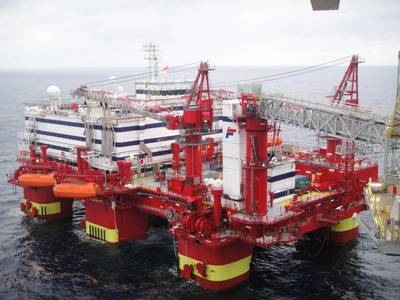 Η Semco Maritime επιλέχθηκε για να προετοιμάσει τη μονάδα καταδύσεων Floatel Victory για μια νέα αποστολή για την Maersk Oil στον τομέα του Ηνωμένου Βασιλείου. Φωτογραφία: Ευγένεια Semco Maritime