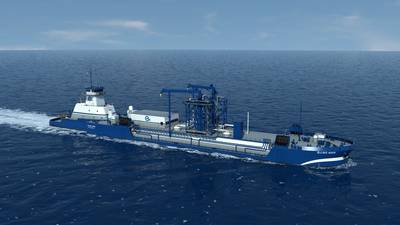 صورة الملف: تتضمن سفينة هارفي-غولف (Q-لنغ) في المستقبل سفن وقود الغاز الطبيعي المسال (أتب) للغاز الطبيعي المسال ميثاقا مع شركة شل. إيماج: هجيم