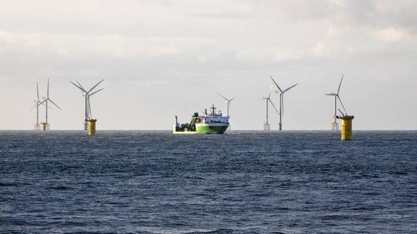 SeaMade Offshore Wind Farm. Imagem: Grupo DEME
