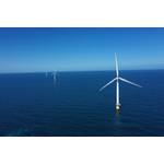 Hywind Scotland, the world.s first floating wind farm, operated by Equinor. (Credit: Signal Film / ©Equinor)