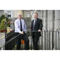 L-R Mark Clarke, chairman and Paul Radcliffe, managing director, Frontier International