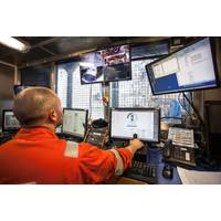 From the control room on board Island Constructor during operation. (Photo: Island Offshore)