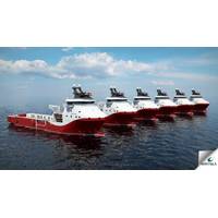 Dual-fuel Platform Supply Vessels: Image courtesy of Wärtsilä