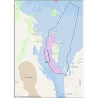 Extent of the Bapco FalconPlus survey area. Existing seismic and well data will be included in the interpretation of the new data set (Photo: CGG)