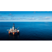 The West Hercules drilling rig in the Barents Sea. (Photo: Ole Jørgen Bratland/Equinor)