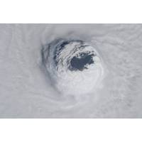 A view of the eye of Hurricane Michael taken on October 10, 2018 from the International Space Station currently orbiting Earth. The photo was taken by NASA astronaut Dr. Serena M. Auñón-Chancellor. (Credit: NASA)