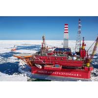 For illustration only - A Gazprom offshore platform - Image Credit: Gazprom
