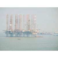 Illustration; Offshore rigs in India - Image by Jevgenijs/AdobeStock