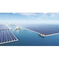 Image: 40MW Floating PV Power Plant by Sungrow Power Supply Co., Ltd