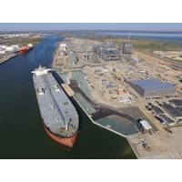 File Image: A VLCC loads alongside in the port of Corpus Christi, Texas (CREDIT: Port of Corpus Christi, Texas)