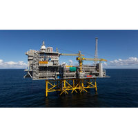 The Johan Sverdrup riser platform. (Photo: Anette Westgård - Woldcam / Statoil)