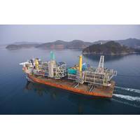 Johan Sverdrup offshore platform leaving SHI Geoje shipyard. Photo: Samsung Heavy Industries