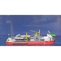 Karish and Tanin Floating Production Storage and Offloading unit. Pic: Energean Oil & Gas
