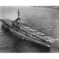 USS Lexington (CVA-16) (Official U.S. Navy Photograph, from the collections of the Naval Historical Center.)