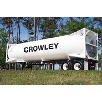 LNG mobile tank: Photo courtesy of Crowley