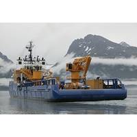 The Nanuq was outfitted with oil-spill-response capabilities well before the 2010 Macondo spill in the Gulf, he noted. The Aiviq is designed to work in tandem with the Nanuq. (Photo Courtesy Shell)