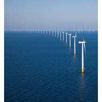 An offshore wind farm: Image courtesy of Siemens