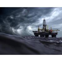 Offshore rig in storm: File Image CCL