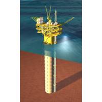 The overall effect diagram of New Buoyant Tower solution with storage (Photo: Wison)