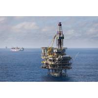 Peregrino A platform , with FPSO in the background offshore Brazil (Photo: Øyvind Hagen / Equinor)