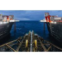 Pioneering Spirit pipelaying vessel. Photo: Information Directorate, Gazprom
