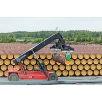 Pipes for Nord Stream 2 gas pipeline in Kotka, Finland (Photo: Gazprom)