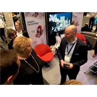 Prime Minister Norway and Jan Fredrik Carlsen of Optime Photo credit Optime