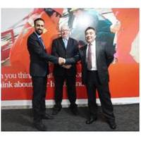 From left to right: Dr Sultan FMG,  Alan Kennedy Bolam IRHC, Darrin Hawkes, Hawkes Associates