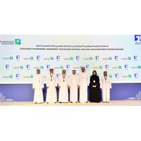 Saudi Aramco and ADNOC MoU signing ceremony. Photo: Saudi Aramco