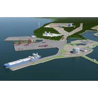 Schematic of Manga LNG terminal courtesy of Wärtsilä