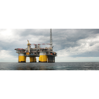 A STatoil rig in the North Sea (Photo courtesy of Statoil)