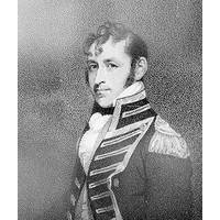 Stephen Decatur, USN. 19th Century engraving by D. Edwin, after a Gilbert Stuart portrait. (U.S. Naval Historical Center Photograph.)