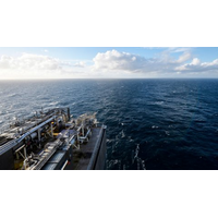 The Troll A platform in the North Sea. (Photo: Harald Pettersen)