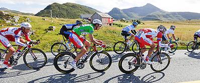 The Arctic Race of Norway is running through some of the most beautiful landscape Norway has to offer. (Photo: S. Boue - ASO/Statoil)