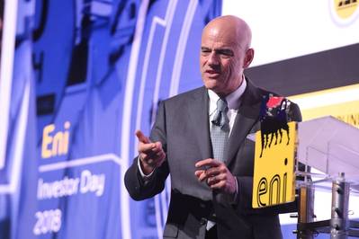 Eni CEO Claudio Descalzi (Photo: Eni)