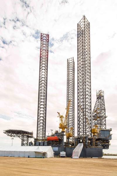 Coatzacoalcos is the fourth of five jackup rigs Keppel AmFELS is building for Perforadora Central