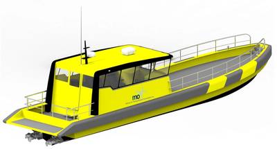 The Tuco designed and built 16m surfer crew boat will be marketed by MarinOIL for offshore crew supply operations.