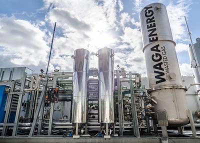 First WAGABOX landfill gas to RNG project in the US confirmed. Photo courtesy Waga Energy