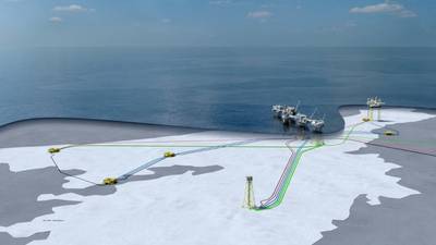 Illustration of the Johan Sverdrup field center (Photo: Statoil)