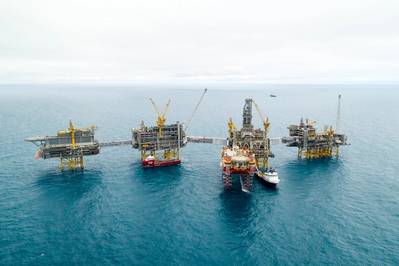 Johan Sverdrup field center (Photo: Espen Rønnevik/Øyvind Gravås, Equinor)