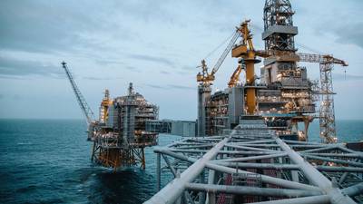 The Johan Sverdrup field in the North Sea. (Photo: Ole Jørgen Bratland / Equinor)