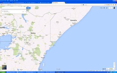 Kenya (Courtesy www.google.com/maps)