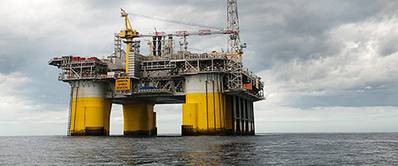 The Kristin platform in the Norwegian Sea. (Photo: Marit Hommedal)