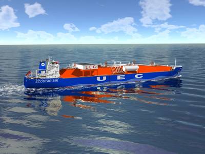 ECO Star 85k Very Large Ethane Carrier (Image: DNV GL)