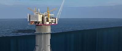 llustration: The Aasta Hansteen platform will be the largest SPAR platform in the world. (Illustration: GeoGraphic / Statoil)