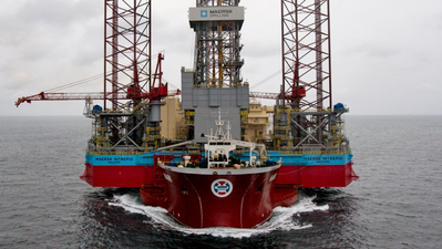 The Maersk Intrepid jack-up rig. (Photo: Maersk Drilling)