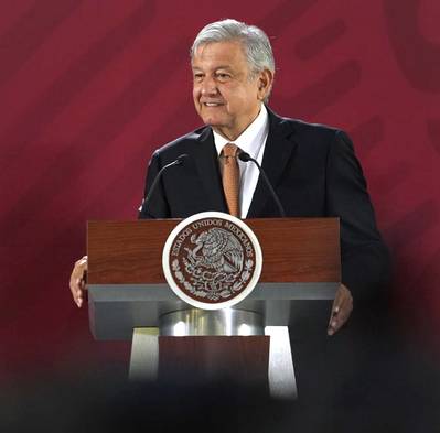 Mexican President Andres Manuel Lopez Obrador (Mexican Government photo)