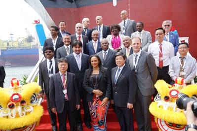 Naming Ceremony of Armada Olombendo (Photo: Bumi Armada)