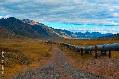 A remote pipeline in Northern Alaska (c) Kyle T. Perry / Adobestock