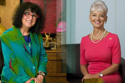 From left to right: Loretta Rosenmayer and Kelly Tomblin (Photo: INTREN)